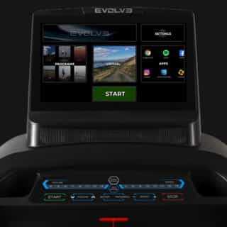 дисплей treadmill evolve 1