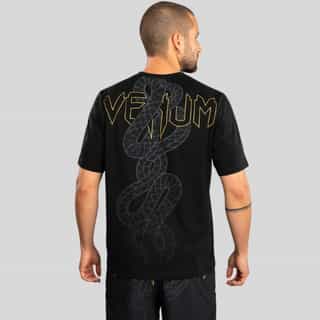 teniska venum serpenti black silver gold тениска venum serpenti black/silver/gold