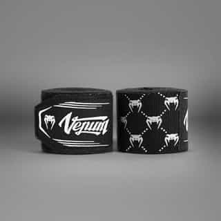 bintove za boks venum monogram – black white 2.5м бинтове за бокс venum monogram - black/white 2.5м