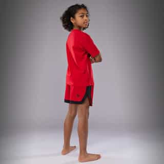 detska teniska venum contender kids t-shirt – cherry red 1 детска тениска venum contender kids t-shirt - cherry red 1