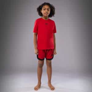 detska teniska venum contender kids t-shirt – cherry red детска тениска venum contender kids t-shirt - cherry red