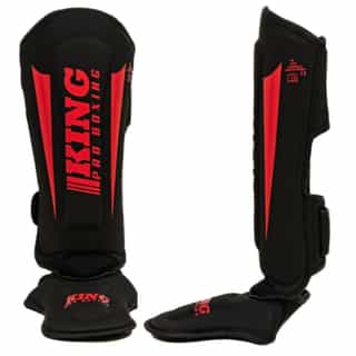 protektori za kraka king revo-8 black red 2 протектори за крака king revo-8 black/red 3