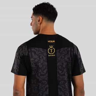 teniska venum x ilia topuria unmatched dry-tech shirt – black gold 2 тениска venum x ilia topuria unmatched dry-tech shirt - black/gold 2