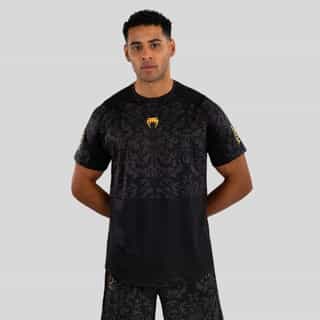 teniska venum x ilia topuria unmatched dry-tech shirt – black gold тениска venum x ilia topuria unmatched dry-tech shirt - black/gold