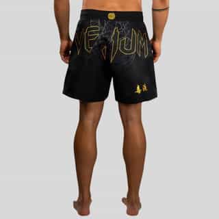 shorti venum serpenti fight shorts – black silver gold 1 шорти venum serpenti fight shorts - black silver gold 1