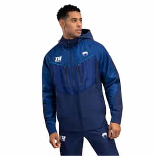 suichyr venum x top rank original men’s full zip hoodie – navy blue суичър venum x top rank original men's full zip hoodie - navy blue