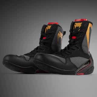 obuvki za boks venum elite storm grey gold обувки за бокс venum elite storm grey / gold