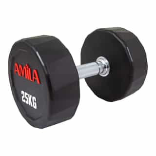 dymbeli amila polygonal pu 25kg дъмбели amila polygonal pu 25кг