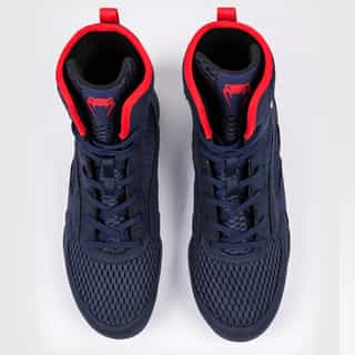 obuvki za boks venum contender navy blue red 2 обувки за бокс venum contender navy blue/red 2