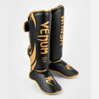 protektori za kraka venum challenger black gold 3 протектори за крака venum challenger black/gold 3