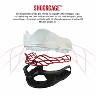 protektor za zybi safejawz nitro black red 1 протектор за зъби safejawz nitro black/red 1