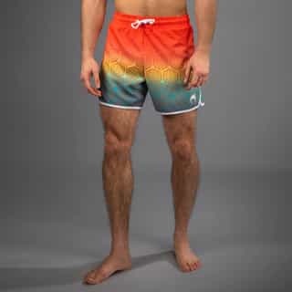banski shorti venum octane board shorts – sunset orange sky blue 1 Бански Шорти Venum Octane Board Shorts - Sunset Orange/Sky Blue