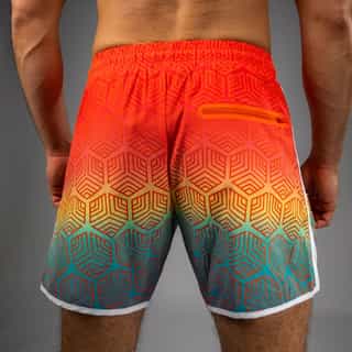 banski shorti venum octane board shorts – sunset orange sky blue 2 бански шорти venum octane board shorts - sunset orange/sky blue 1